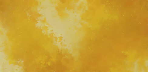 Fototapeta na wymiar Yellow Grunge Wall Texture Background