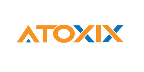 ATOXIX typography modern text logo 