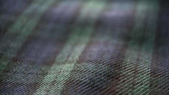 Checkered Cotton Fabric Slider Shot