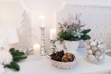 christmas table setting