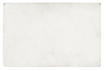 Vintage paper background isolated - (clipping path included)