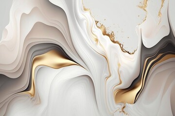 Abstract Marble Texture Background - Minimal Luxury Graphic Backdrop - Luxury Fashion Pattern Wallpaper - Fluid Elegant Wallpaper - Generative AI Illustration