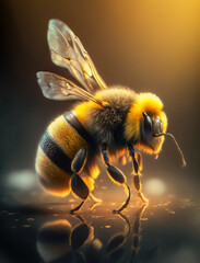 Bee Landing on Flower
World Bee Day Saturday20 May 2023 - obrazy, fototapety, plakaty