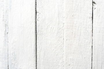 White old wooden background. Top view