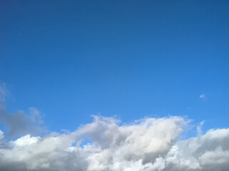 Good blue sky and clouds