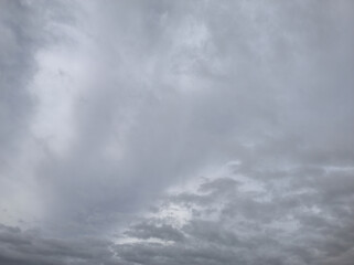 Gray blurred cloud that has a certain way