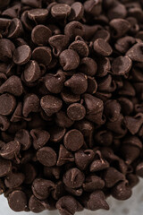 Chocolate fudge with peanut butter swirl