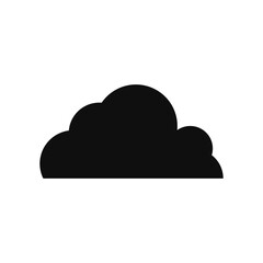 Clouds icon. Sky. Set. Vector illustration.