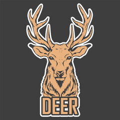 Deer Vector Art, Illustration and Graphic