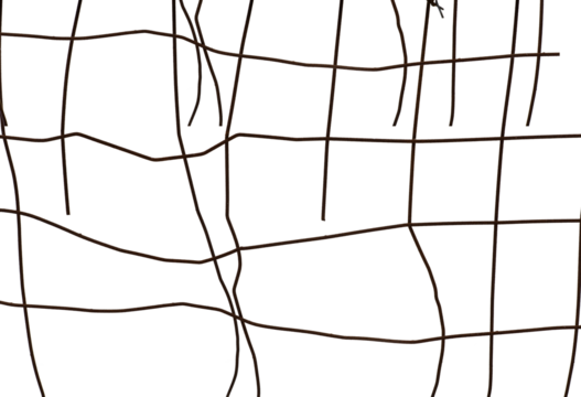 The texture of the metal mesh on a white background. Torn steel, metal mesh with holes