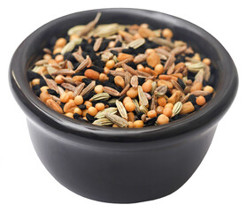 Mixed spices named as pach foron masala