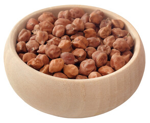 Raw Chickpea in a scoop