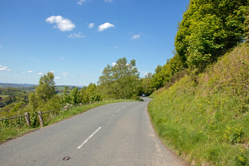 Summertime in the Malvern hills.