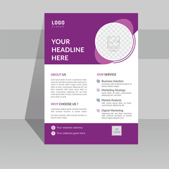 Creative Corporate & Business Flyer Brochure Template Design, abstract business flyer, vector template design. Brochure design, cover, annual report, poster, flyer a4 paper size free flyer vector