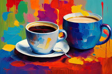 More coffee for the two of us