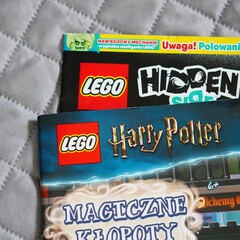 Fototapeta premium Lego Harry Potter magazine