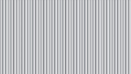 Obraz premium White abstract background. Grey Vertical Lines repeated light grey stripes. Light Grey Vertical Stripes Pattern 3d effect