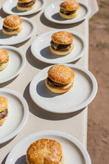 hamburguesas evento catering