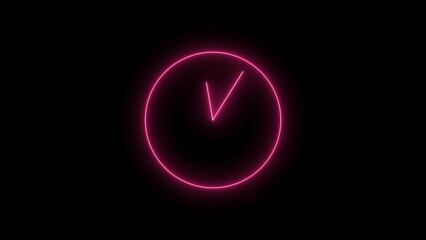 abstract beautiful clock illustration background 