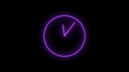 abstract beautiful clock illustration background 