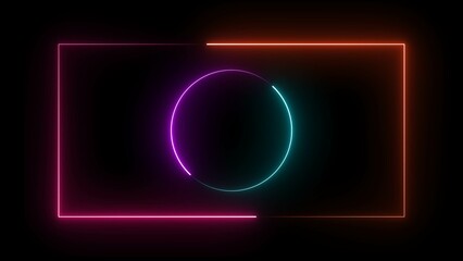 abstract beautiful saber frame illustration background 