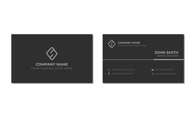 Modern and Creative Business Card Template - Professional Name Card