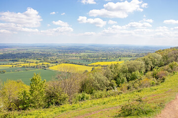 Malvern hills in the Summertime