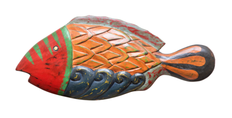 wooden fish