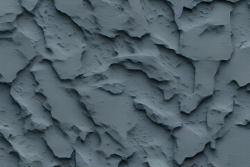 Vintage Concrete Wall Texture in a Dark Blue Hue - generative ai