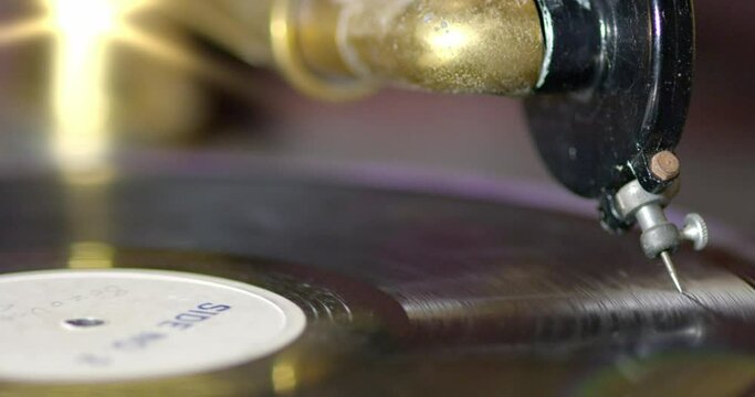 Antique 78 rpm Record Player