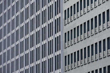Fototapeta premium Full frame shot of a modern office building in Berlin