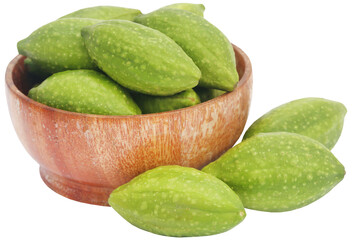Fresh green medicinal haritaki