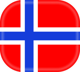 Fototapeta premium norway flag football euro, european 2024 tournament