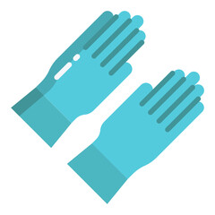 Fototapeta premium Rubber Gloves icon