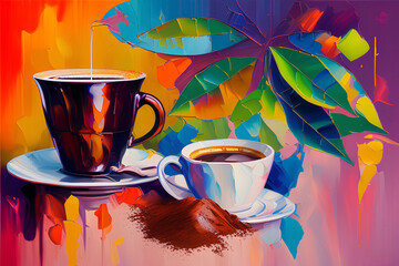 Aromatic world of coffee