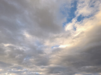 Fototapeta premium Sunset of a tone reminiscent of Olympus