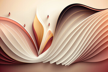 Abstract background vector. Generative AI