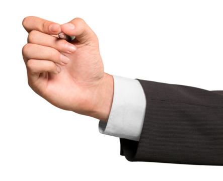 Businesswoman writing, drawing on the screen on background