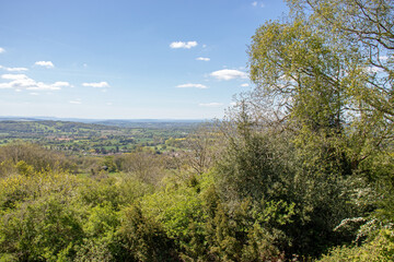 Malvern hills in the Summertime