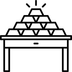 gold bars icon