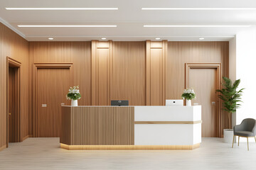 A Luxurious Hospital Reception 