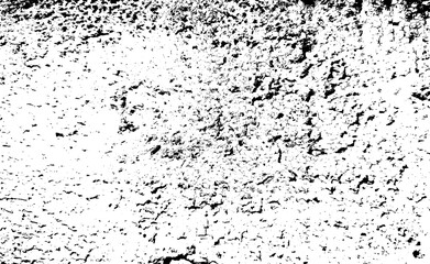 Rough black and white texture vector. Distressed overlay texture. Grunge background. Abstract textured effect. Vector Illustration. Black isolated on white background. EPS10