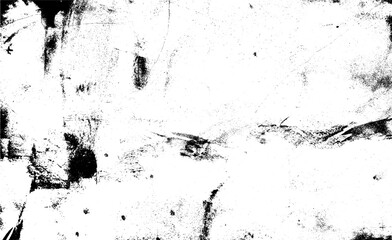 Rough black and white texture vector. Distressed overlay texture. Grunge background. Abstract textured effect. Vector Illustration. Black isolated on white background. EPS10