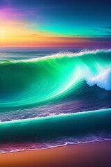 Color and fantasy, made with AI