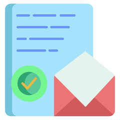 Assurance letter icon