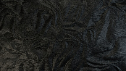 black leather fabric texture close up of skin moving dark texture background