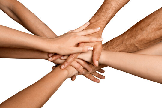 People Putting their Hands Together