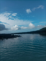 Rock beach of the Galapagos Islands
