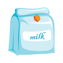 milk icon logo vector design template