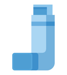 blue inhalator design